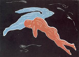 Edvard Munch „Susidūrimas erdvėje“. 1899